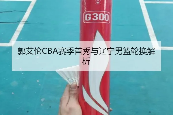 郭艾伦CBA赛季首秀与辽宁男篮轮换解析